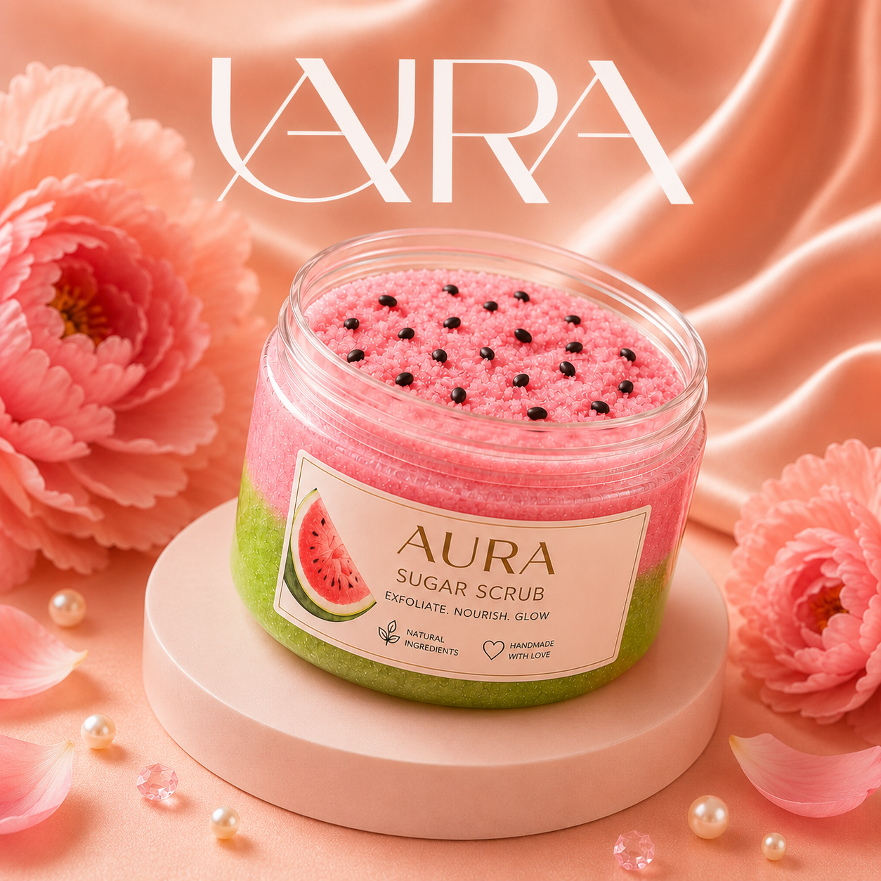 Aura Rainbow🌈 Sugar Scrub(100mg) - Image 2