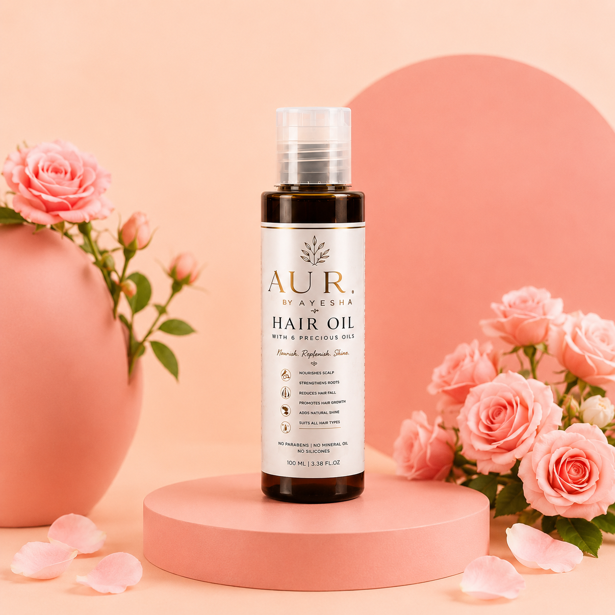 Aura By Ayesha Hair Oil (100 ml) - Image 2