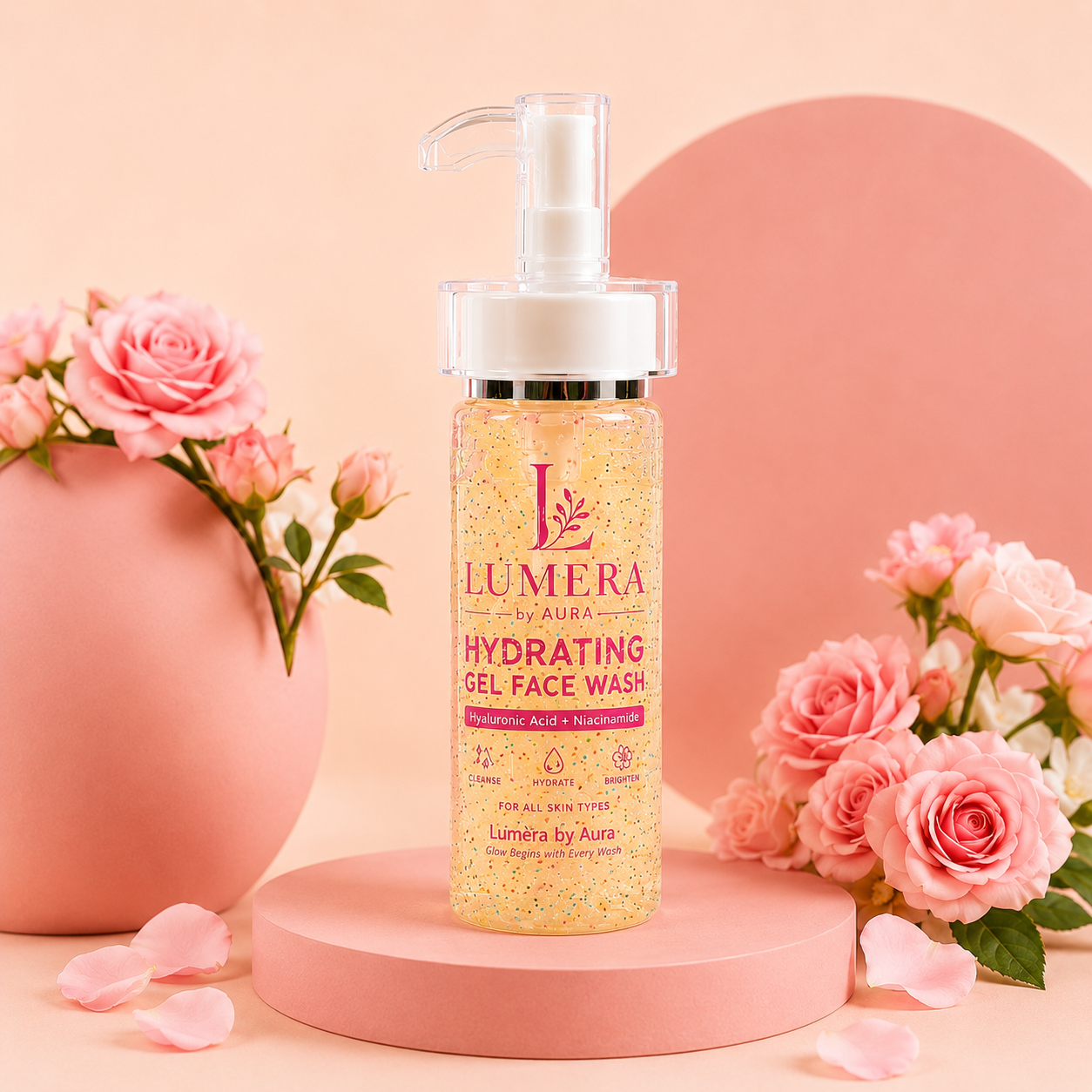 Lumera by Aura Hydrating Gel Face Wash (150ml) - Image 2