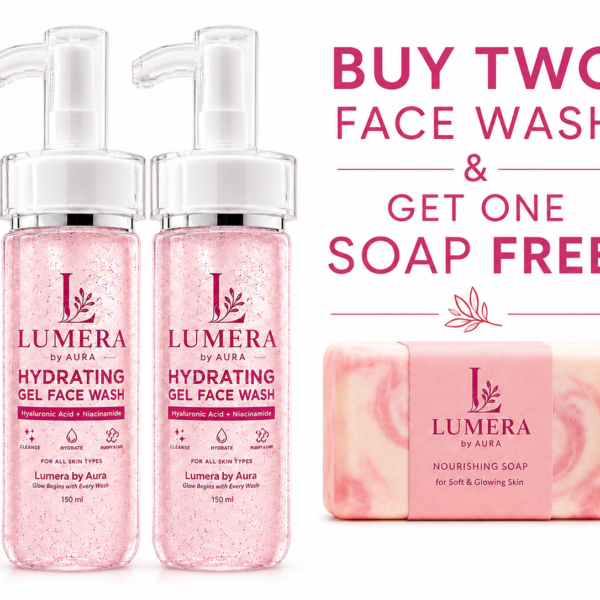 Buy 2 Face Wash Get One Soap Free