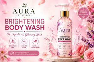 Aura by Ayesha Brightening Body Wash for Glowing Skin