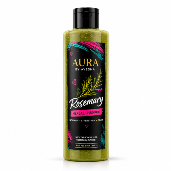 Aura By Ayesha Rosemary Herbal Shampoo 200ml